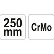 Cleste autoblocant cu falci drepte 250 mm Yato YT-2453 2