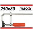 Menghina pentru tamplarie cromata 250 x 80 mm Yato YT-6403 1