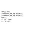 Set biti 11 piese Yato YT-0415 1