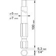 Capat surublenita 100mm imbus 2buc Yato YT-0495 1