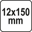Burghiu pentru lemn 12x150mm Yato YT-4357 2