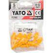 Set antifoane tip dop 8-12 mm 5 perechi Yato YT-7455 3