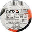 Set 10 buc banda izolatoare pvc 19 mm x 20 m Yato YT-8173 1