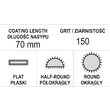 Set pile diamantate 5x180x70mm Yato YT-6155 1