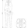 Cleste sertizat conectori 1,5 - 10 mm2 Yato YT-2297 3