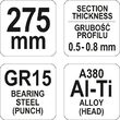 Cleste imbinare profile 275 mm Yato YT-5130 2