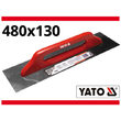 Gletiera dreapta din inox 130 x 480 mm Yato YT-5209 1