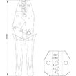 Cleste sertizat conectori 0,5 - 4 mm2 Yato YT-2299 3