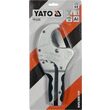 Foarfeca din aluminiu pentru taiat tevi pvc pp pu pe 64 mm Yato YT-2229 3