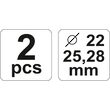 Set pentru mansonarea tevilor 22-28 mm Yato YT-2182 3