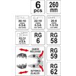Set cleste sertizat 6 bucati Yato YT-2245 4
