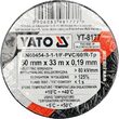 Banda izolatoare pvc 50 mm x 33 m Yato YT-8177 1