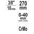 Cleste pentru burduf planetara 3/8 Yato YT-06535 3