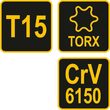 Cheie torx cu mâner tip 