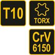Cheie torx cu mâner tip 