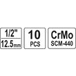 Set chei tubulare de impact 10 - 22 mm Yato YT-1025 4
