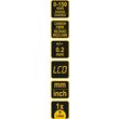 Șubler electronic 150 mm carbon Vorel 15113 3