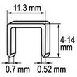 Set 1000 capse 8 mm Yato YT-7052 1