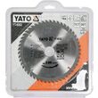 Disc circular lemn 184 x 30 x 3.2 mm 50 dinti Yato YT-6062 1