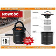 Aspirator 18 L pentru cenusa 800 W Vorel 72928 6