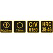 Șurubelniță în cruce PH3 x 250 mm Vorel 62178 3