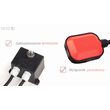 Pompa submersibila cu tocator pentru fose septice, material fonta, 750 W Yato YT-85350 10