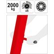 Macara 230 cm pentru atelier auto 2000 kg Yato YT-55557 3