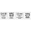 Cleste pentru cuie 275 mm Yato YT-2057 2