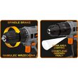Autofiletantă cu acumulator 18V, 24 Nm Sthor 78974 6