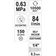 Masină de șlefuit pneumatică 150 mm Yato YT-09740 3