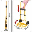 Carucior pliabil, 660 mm, 60 kg Vorel 78660 7