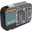 Trusa tubulare 3/8'', 22 buc Sthor 58661 3