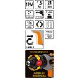 Autofiletanta cu percutie 12 v, 24 Nm Sthor 78111 3