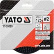 Disc raspel pentru lemn depresat 125 x 22.2 mm nr. 2 Yato YT-59169 3