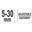Extractor stergatoare si cleme baterie 5 - 30 mm Yato YT-25145 3