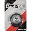 Cheie cu lant pentru filtre ulei, 60-115mm Yato YT-08253 3