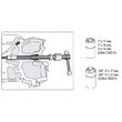 Set freze pentru reconditionat scaun injectoare Yato YT-17625 6