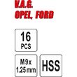 Kit reparat filete Ford, Opel, VAG 16 buc Yato YT-17700 3