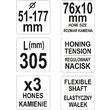 Dispozitiv pentru honuit clindrii, 51 - 177 mm, 205 mm Yato YT-05812 3