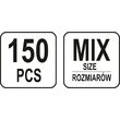 Set 150 piulite inchise Yato YT-06775 3