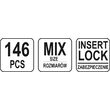 Set 146 piulite autoblocante Yato YT-06774 3