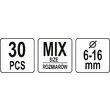 Set cleme pentru cablu, 30buc Yato YT-06783 3