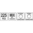 Set 225 coliere zeger Yato YT-06882 3