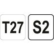 Cheie torx cu maner tip ”t”, t27 Yato YT-05607 3