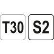 Cheie torx cu maner tip ”t”, t30 Yato YT-05608 3
