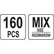 Kit de conectori electrici mix 160buc Yato YT-06891 3