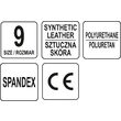 Mănuși sintetice mărime 9 Yato YT-74667 3