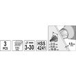 Set alezoare, 3 - 14, 8 - 20, 16 - 30 mm Yato YT-44730 6