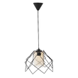 Pendul Kontes Negru 1xE27 60W 3