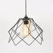 Pendul Kontes Negru 1xE27 60W 1